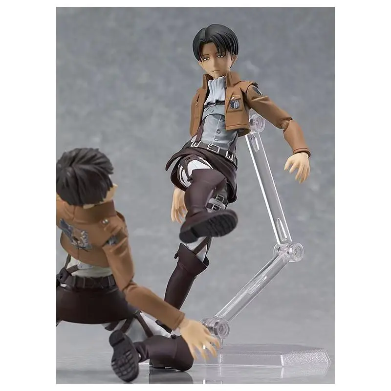 Figma 213 Attack On Titan Levi Action Figure Max Factory | eBay
