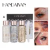 3Pcs Eye Glitter Nail Hair Body Face Stickers Gel Art Loose Sequins Cream Diamond Jewels Rhinestones Makeup Party Festival 1