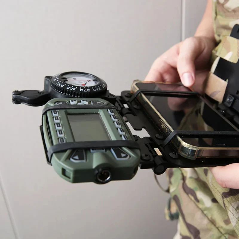 FMA Étui tactique pour téléphone portable de chasse, paintball, style Molle pour iPhone XS Max DE