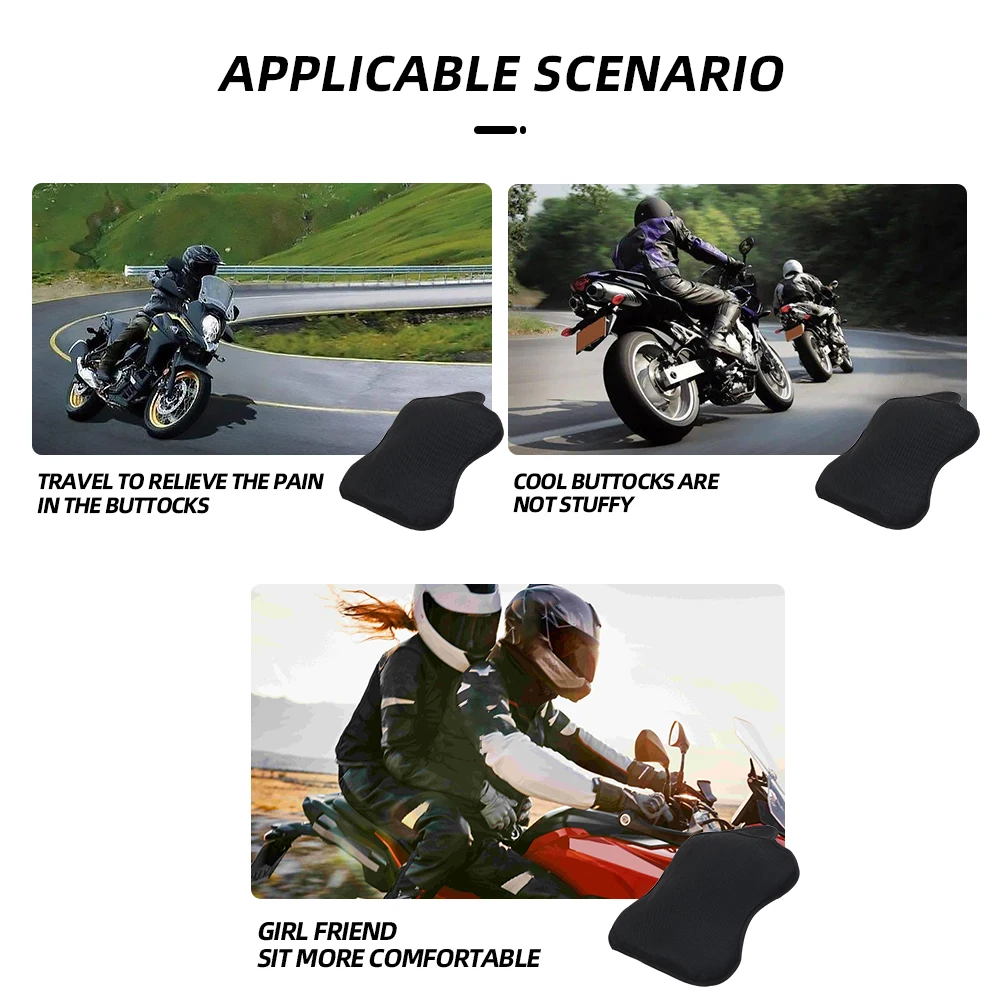 For Loncin VOGE 500DS 650DS 500 650 DS 525 500R Motorcycle Accessories Gel Seat Cushion Cover Breathable Air Pad Pressure Guard