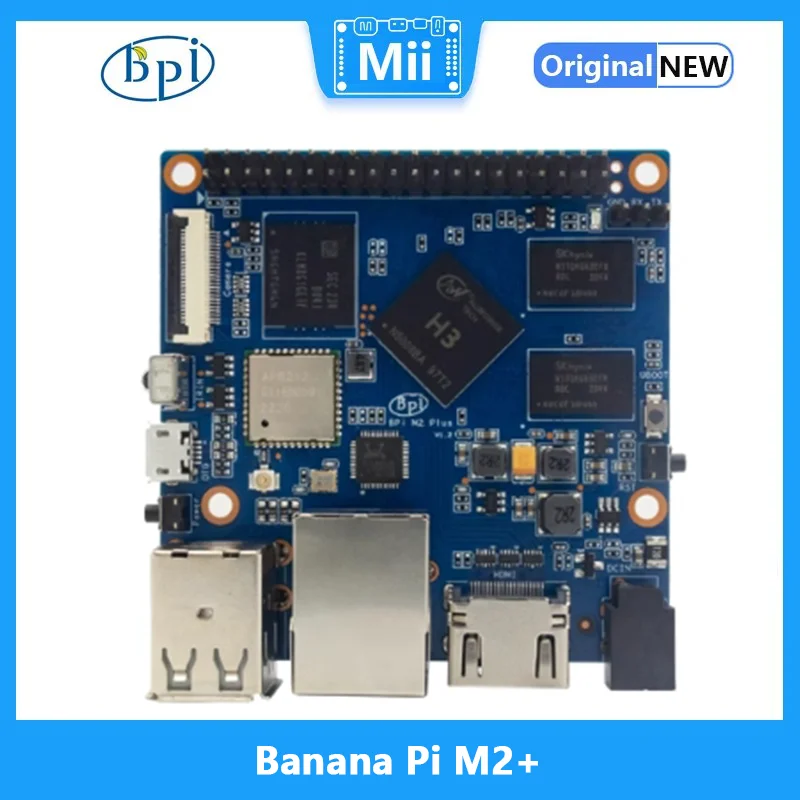 

Banana Pi M2+ BPI-M2 Plus board Allwinner H3 chip Quad-Core A7 SoC Demon Board