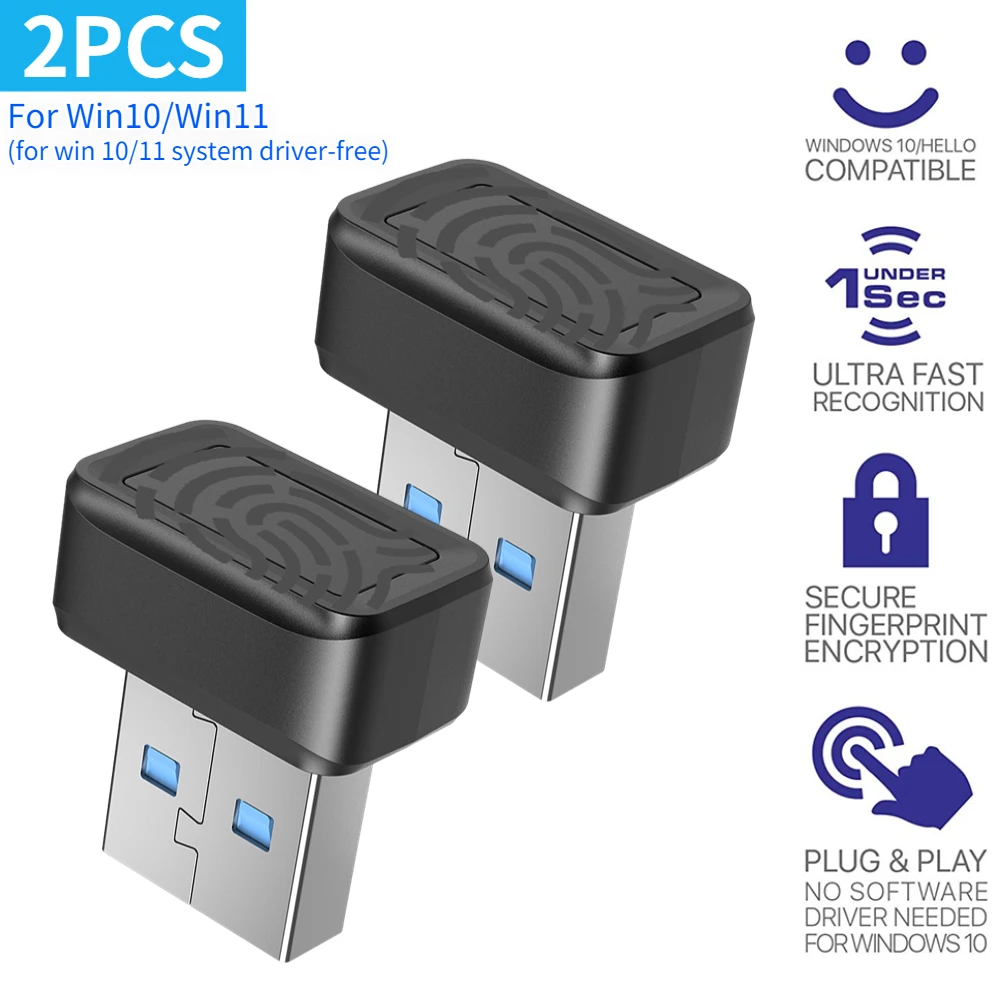 Annadue USB Fingerabdruck Scanner - Windows Hello K Produktbild-Vorschau 3