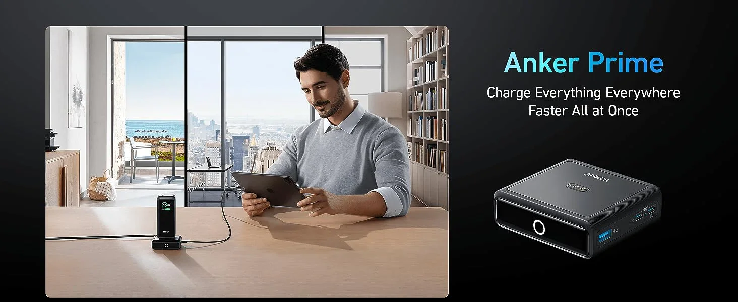 Anker GanPrime 100W Power Bank Charging Base Ultra Fast Charging (A1902) description image