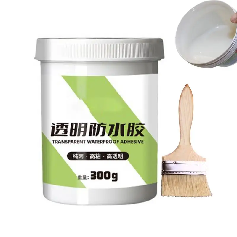 Liquid Rubber Waterproof Sealant Invisible Transparent Coating Transparent Coating Agent Waterproofing Sealant RV Roof