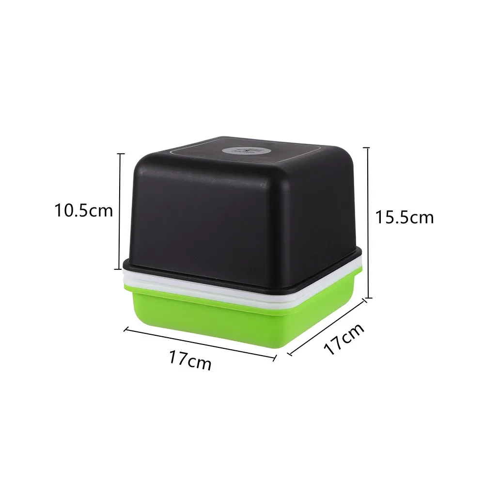 4 PCS Planting Box Peanut Bud Germination Soilless Planting Sprouting Tray EASE TO CLEAN Hydroponic Box