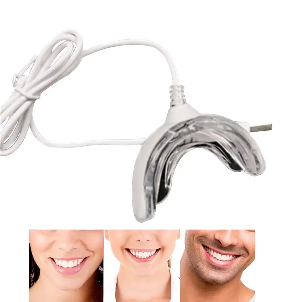 Househould LED Teeth Whitening Portable USB Charging Led Blue Light Dental Whitening Instrument Teeth Device Equipment teeth whitening device