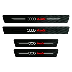 Premium Carbon Fiber Car Door Sill Sticker - Anti - Scratch & Waterproof Design (4Pcs Car Door)