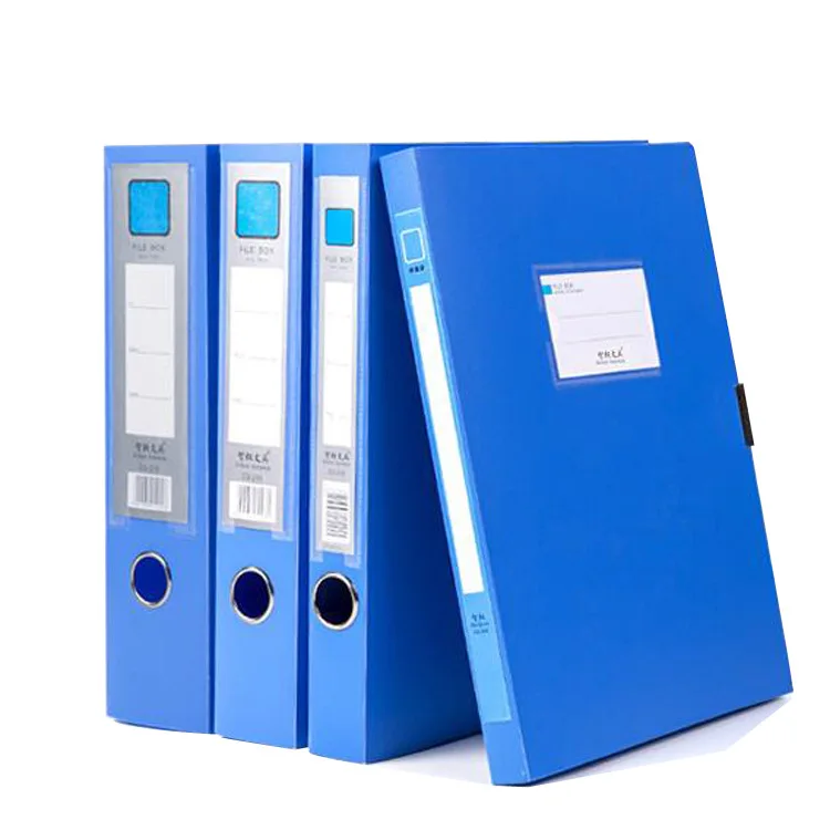 

Office Supplies File Box A4 Plastic Pp File Box 3.5Cm Data Storage Box