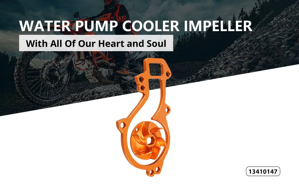 Für KTM 690 SMC R High Flow Wasserpumpe Kühler Laufrad Dichtung Kit für KTM 690 SMC Enduro Duke/R 2008-2018 2019 2020 2021 2022 – Detail 2