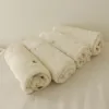 Fleece Baby Blanket Newborn Autumn Winter Swaddling Blankets Soft Warm Stroller Cover Bedding Bear Embroidery Babies Accessories 4