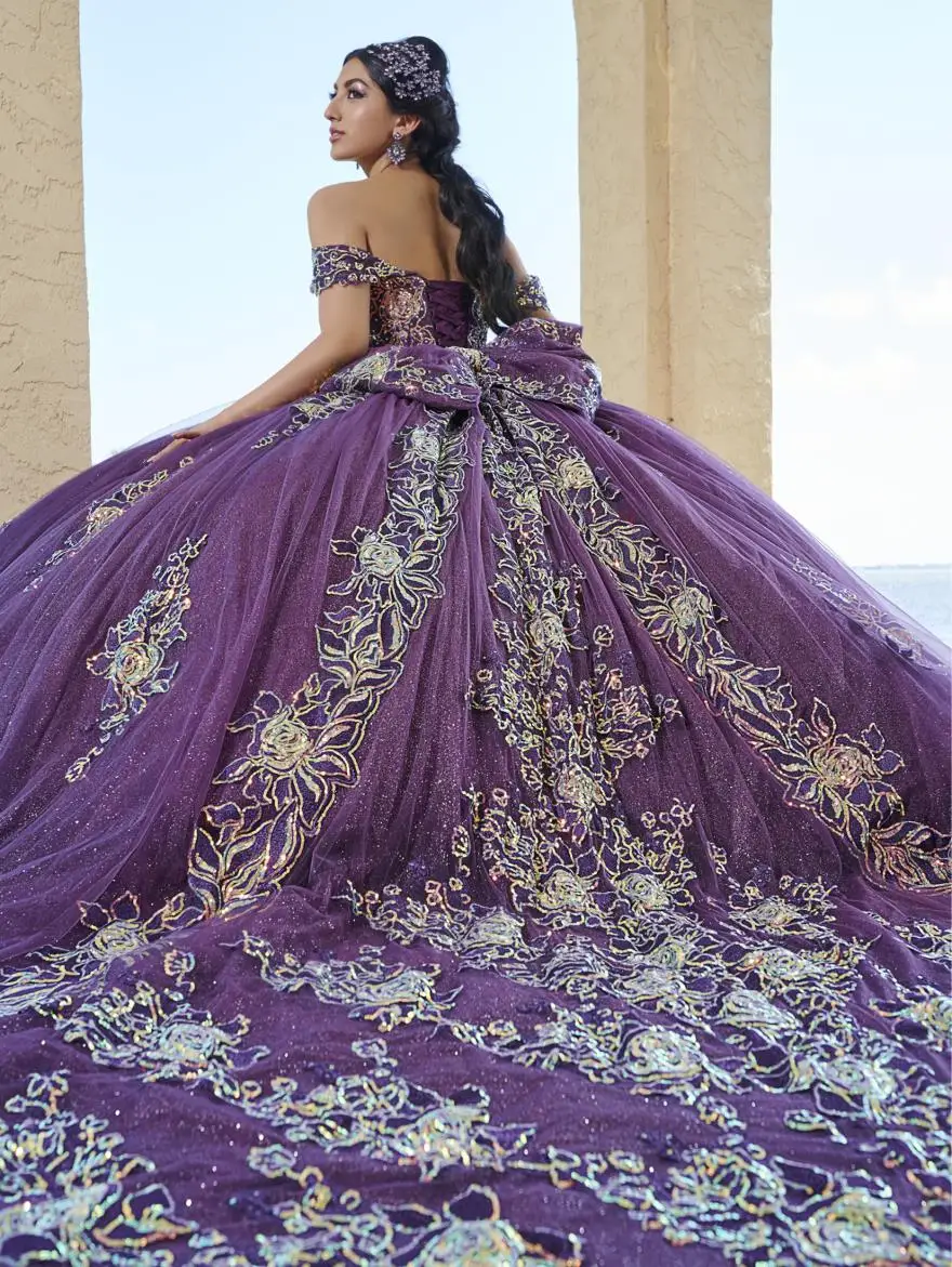 Lorencia  Quinceanera 巹    ̽ Applique     Ƽ  Vestido De 15 Anos YQD178