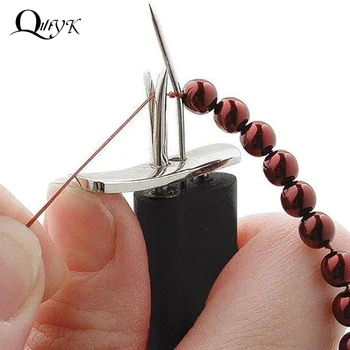 Beading Knotting Tool Stringing Scattered Loose Beads Beaded Thread Knotter Pearl Agate Bracelet Jewelry Fast Knotting DIY Tools 1