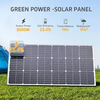 Kit de panneaux solaires haute puissance 6000W/3000W, adapté aux activités de plein air et aux maisons Camping et camping-car hors réseau 2