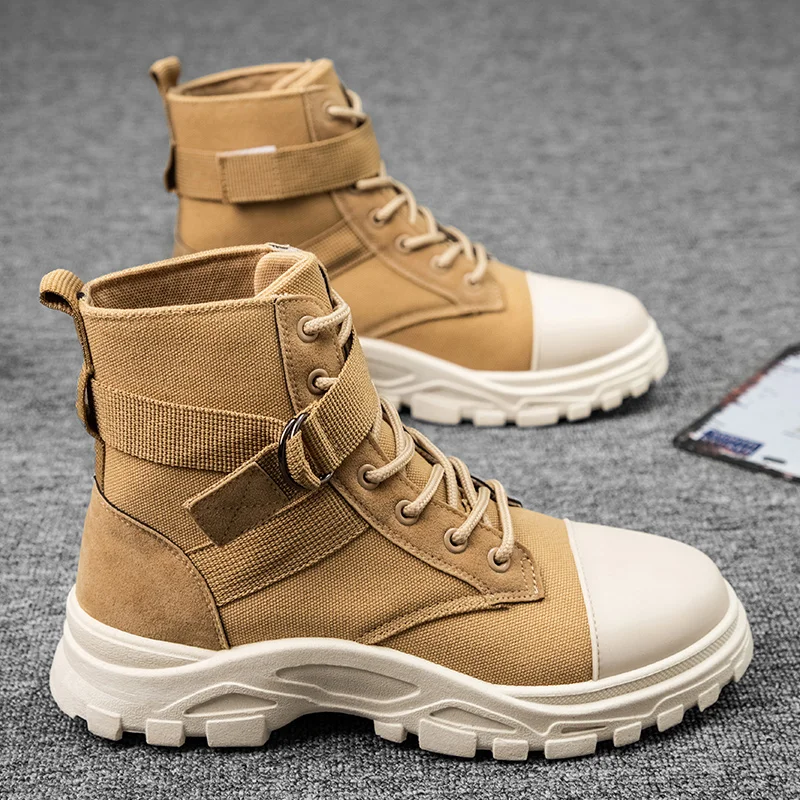 Men Training Boots Men Motorcycle Shoes Waterproof Motocross Boots 39-44