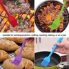 1PCS Silicone Baking Pastry Brush Colorful Silicone Food Brush, used for baking Cooking Barbecue sauce Heat-resistant Dishwasher 4