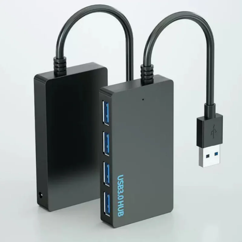 Sleek Aluminum Ultralight USB Hub with High-Speed Data Transfer