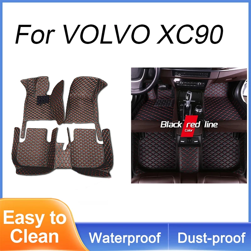 

Автомобильные коврики для VOLVO XC90 (FIVE SEAT) 2015 2016 2017 2018 2019 2020 2021 2022 2023 Custom auto автомобильный коврик cover
