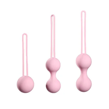 3 Pcs Set Safe Smart Balls Kegel Ball Anal Sex Toys Ball Vagina Tighten Exercise Machine Vaginal Geisha Ball Sex Toys for Women 6
