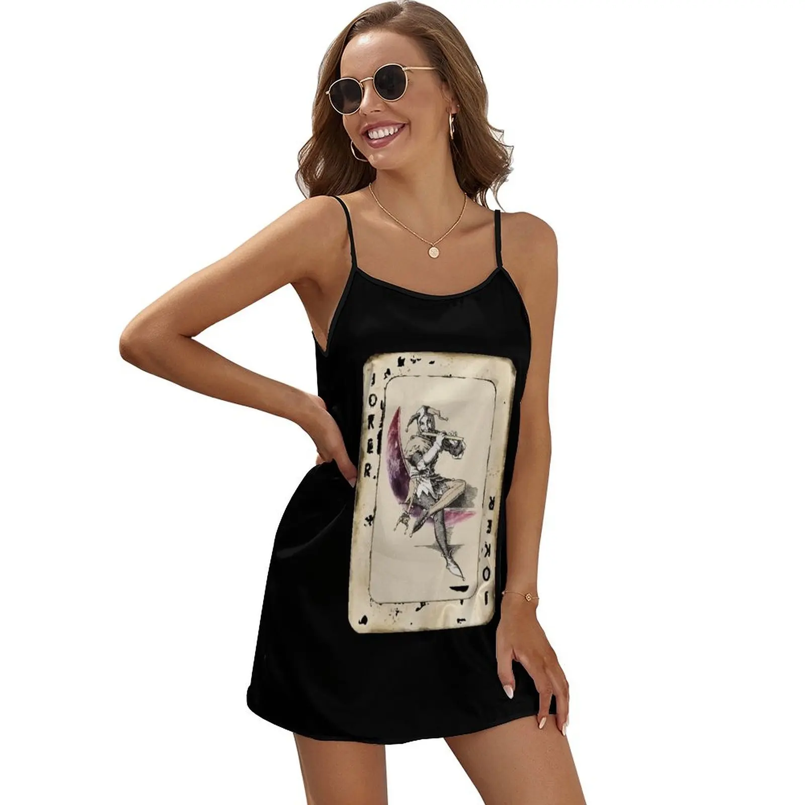 

joker card Sleeveless Dress elegant evening dresses for women 2024 dress for women