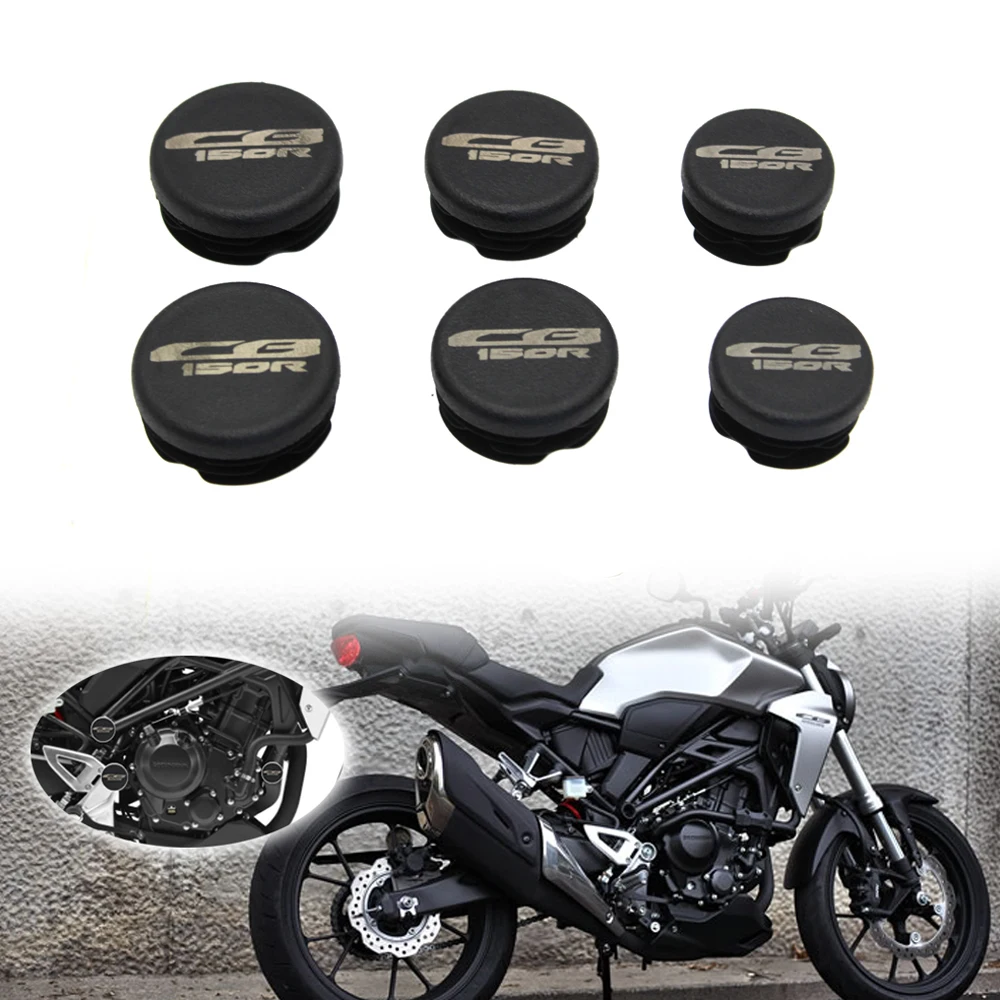 

Frame Hole Cover Caps Plug Decorative Frame Cap Set For Honda CB125R CB150R CB250r CB300R CB 125 R CB 250R 2018-2021