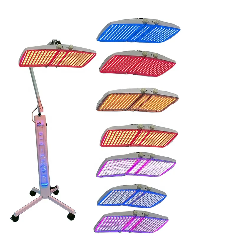 

Near infrared light Therapy Lamp 7 color led light facial PDT led light medical therapy care PDT machine