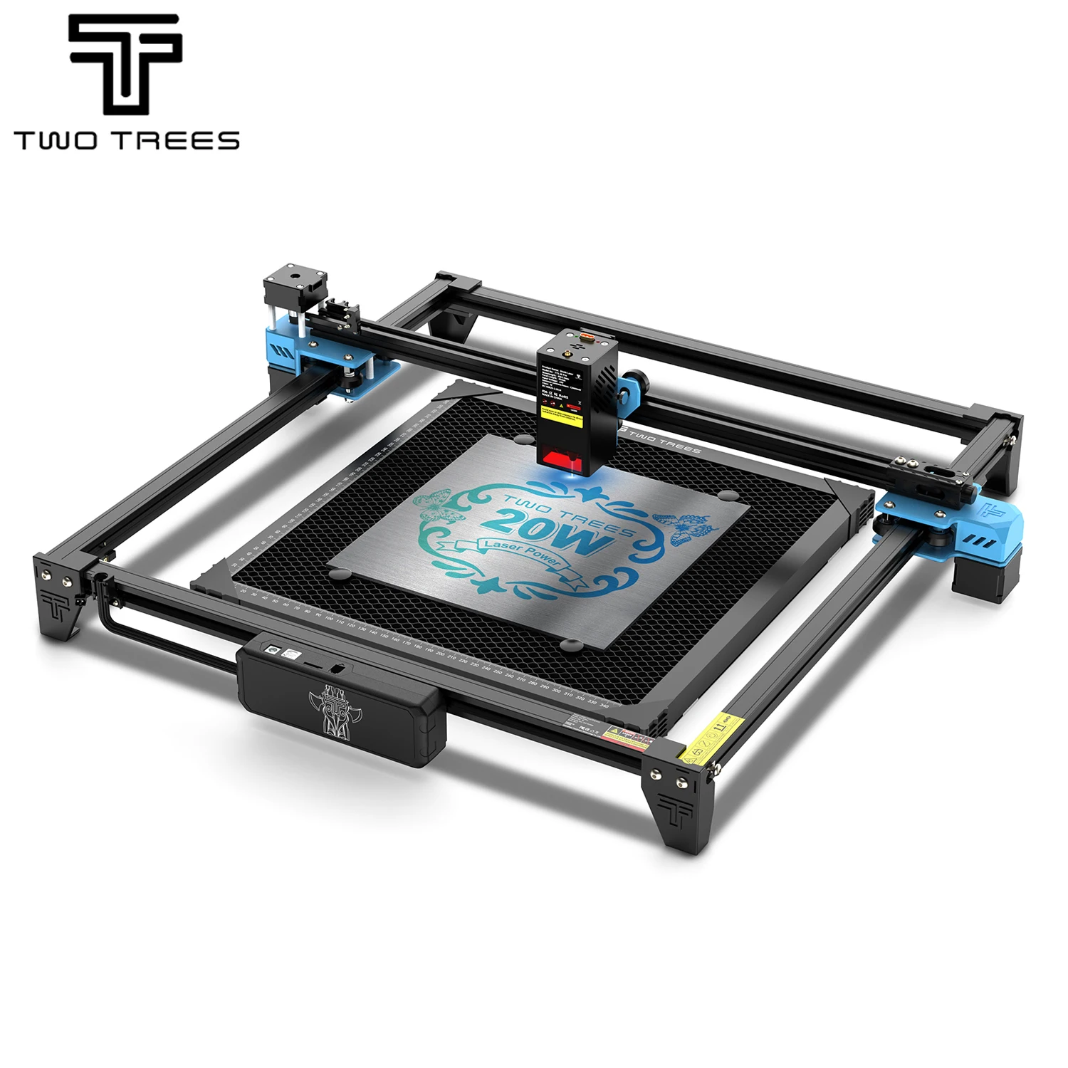Twotrees TTS-20 Pro Stainless Steel Laser Engraving Machine WiFi Offline Control Laser Engraving and Cutting Machine CNC