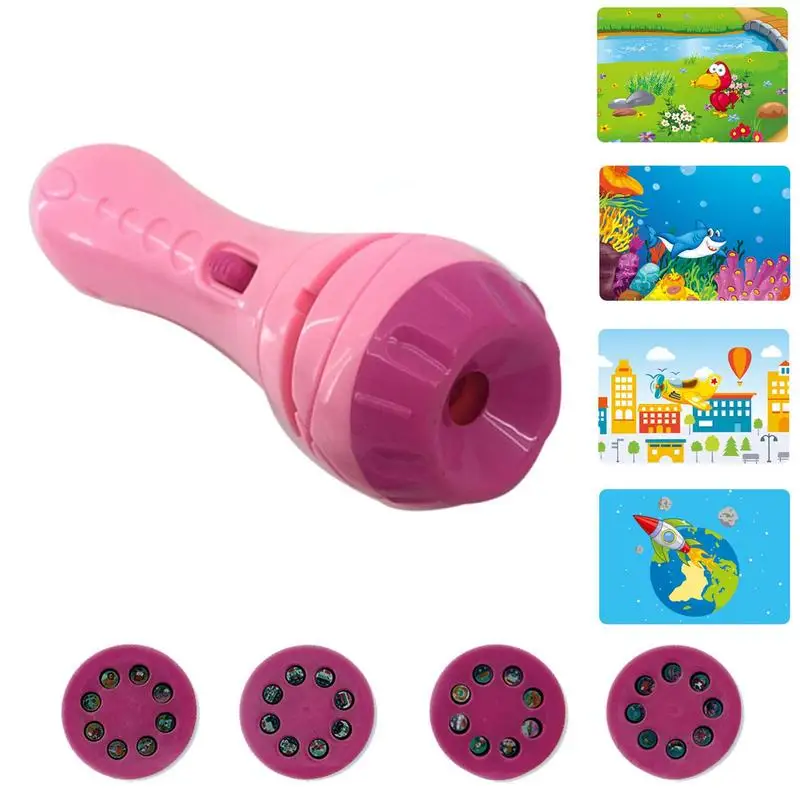 

Child Early Education Projector Slide Story Machine Bedtime Toy Girl Boy Flashlight Toy Education Baby Sleeping Light Up Toys