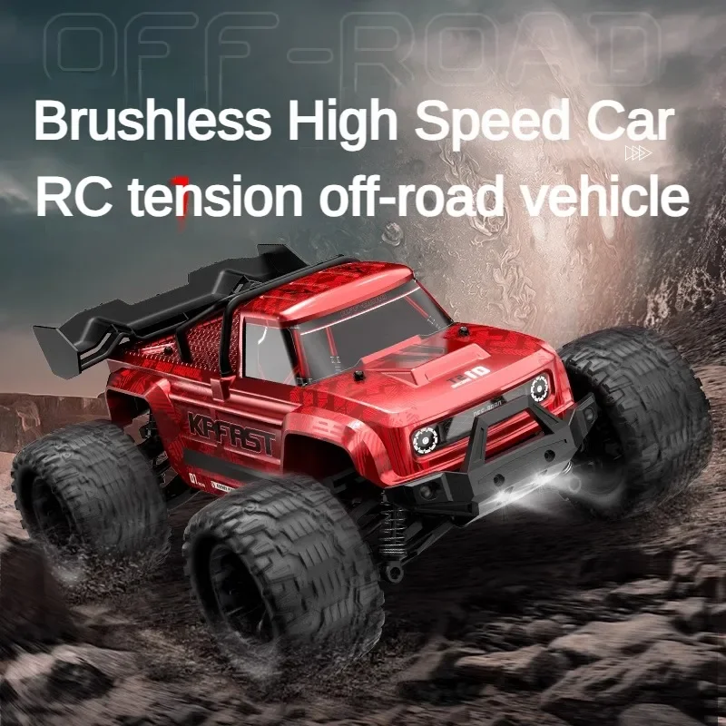 KF18 RC Car 1/14 2.4G 4WD Brushless High Speed Off-Road Vehicle Electric Rally Model Remote Control Toy 55KM/H 3