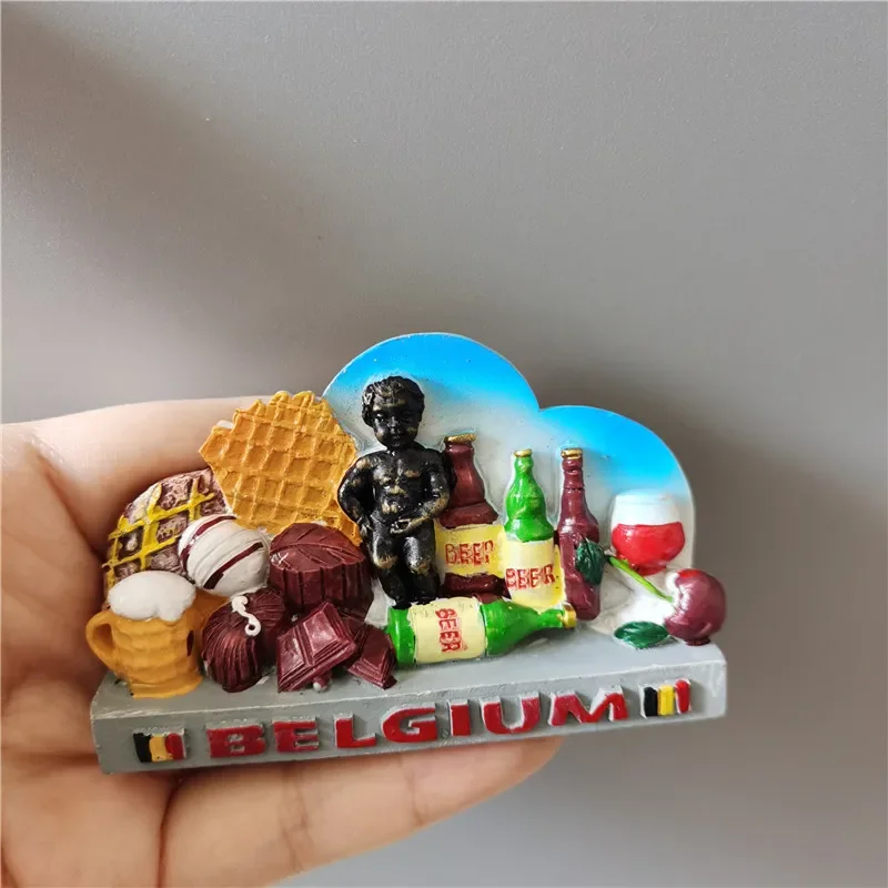 Brussels Belgium Fridge Magnets Sarajevo Hawaii Paris Finland Bosnia Mostar Italy Qatar Scotland Tourist Souvenir stickers Decor magnetic fridge magnets,magnetic sticker,magnetic fridge stickers,refrigerator decor