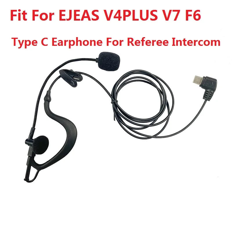 Наушники Type-C для судейских домофонов aoas V4 Plus F6 V7