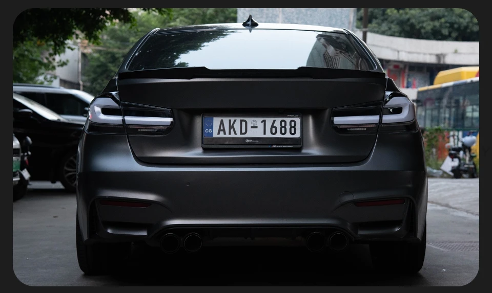 Auto Parts Tail light For BMW 3 Series F30 F35 2013-2019 Upgrade G30 LCI 3D Style Brake reversing light Car Accesorios Modified