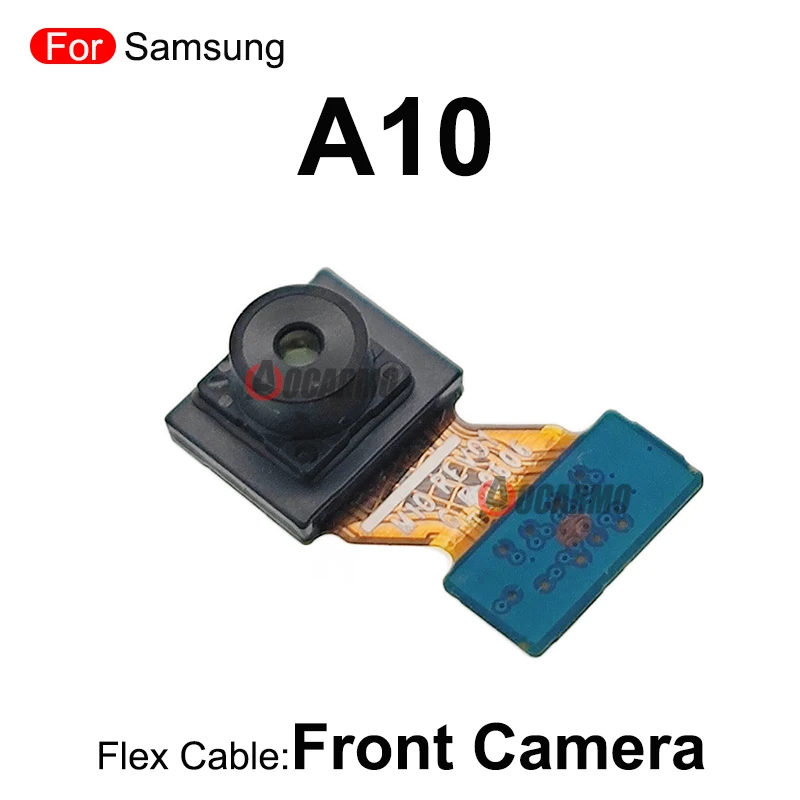 For Samsung Galaxy A10 Front Camera Back Main Rear Camera Module Flex Replacement Parts