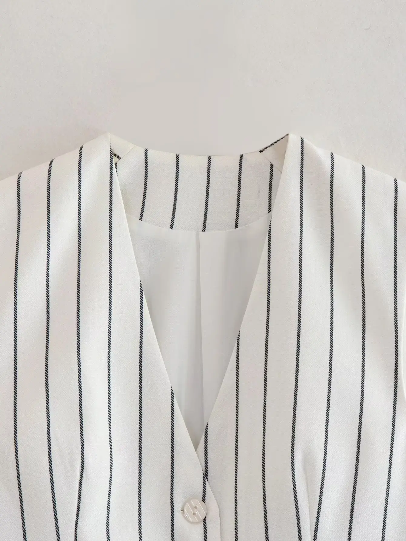 Women's Suit Blazer Set New Fashion Striped Office Lady Blazer Vest Pant Sets for Women Spring Autumn Elegant 3 Pieces Set