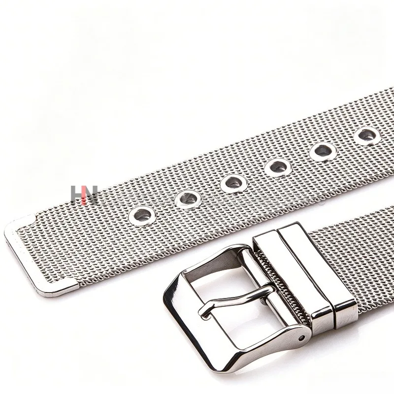 Elegant Milanese Mesh Stainless Steel Watch Band with Quick Release, 1.5mm Thickness
