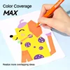 KASIMIR 84/24 Direct-liquid Acrylic Marker Soft Brush Paint Pen Pull out appearance Graffiti Manga School Stationery Supplies 4