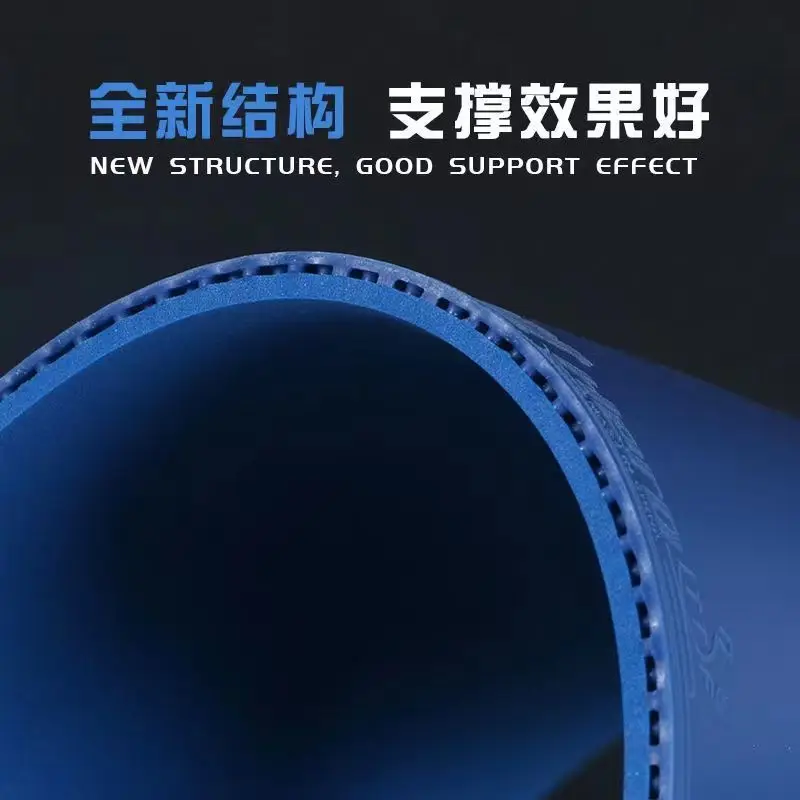 Table Tennis Rubber SUEKE Gai Shi HERO Table Tennis Racquet Rubber Skin Color Sticky Inner Energy Reverse Glue Cover Blue Glue Surface
