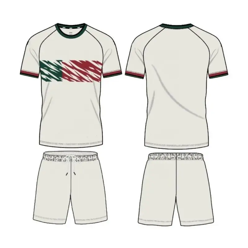 

Youth Boys Soccer Uniforms - Custom Print Short Sleeved Football Jersey Set for Sports Team Training or Competition