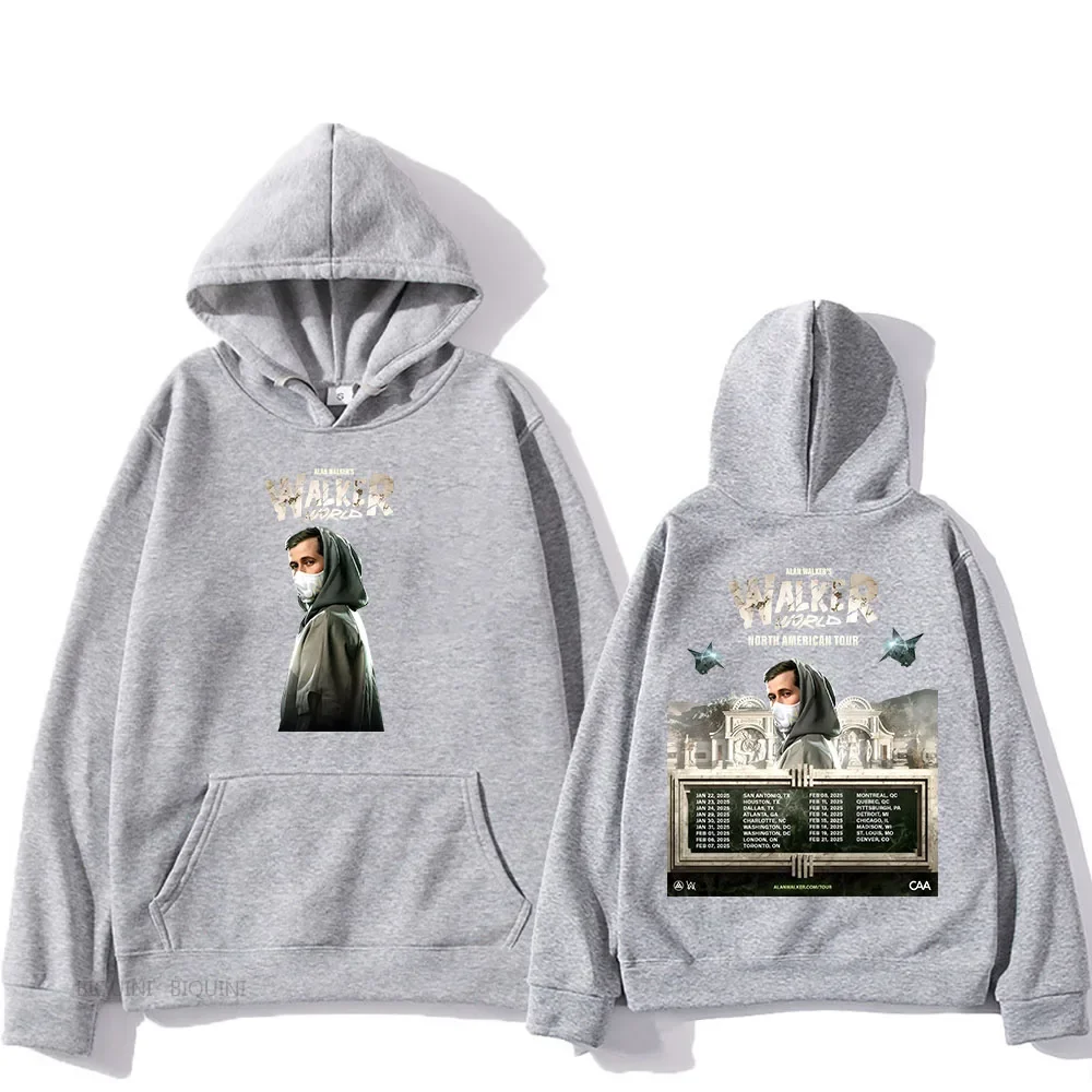Alan Walker World North American Tour 2025 Polar Winter Men's/Women's Hooded Sweatshirt Comfortable Neutral Hip Hop Sweatshirt 5