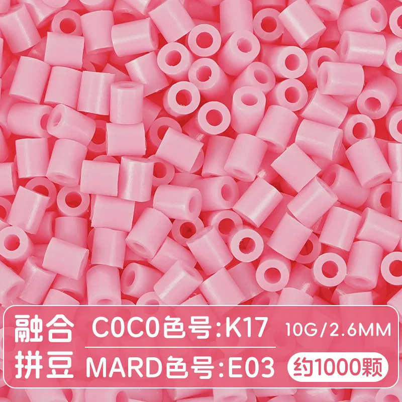 1000 Stück 2,6mm Perler Beads Schmelzperlen für DIY Puzzle Handgemachtes Geschenk Heimdekoration – Detail 9