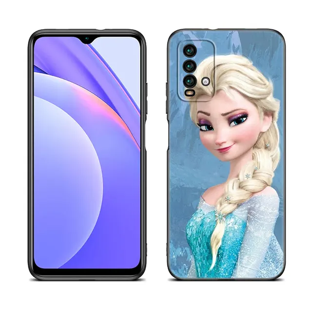 Funda para Xiaomi Redmi 10A Oficial de Disney Villanas Patrón