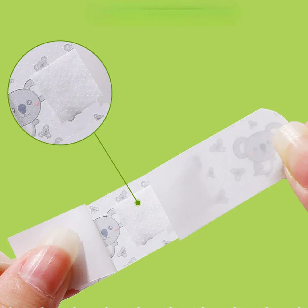 Medical bandaids 50/80pcs Lot Band Aid Waterproof Wound Patches Kawaii Cartoon Patterned Plasters Curved Strips Healing Adhesive Bandages