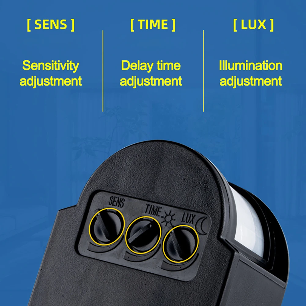 DC 3V-20V Automatic Infrared Motion Sensor 120&deg; Degree Wide Angle Auto On/Off PIR Infrared Sensor Socket Protector pir motion sensor