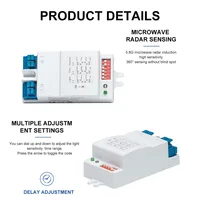 Diymore 5.8G microwave radar sensor switch DIP AC220-240V DIP Radar Sensor Module Motion Detector