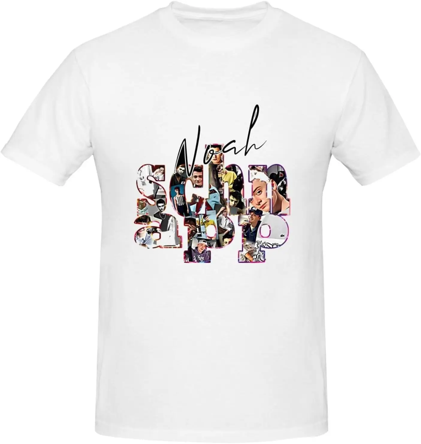 

Noah Music Schnapp Men's T-Shirt Basic Short Sleeve Tee Classic Youth Memory Casual Top