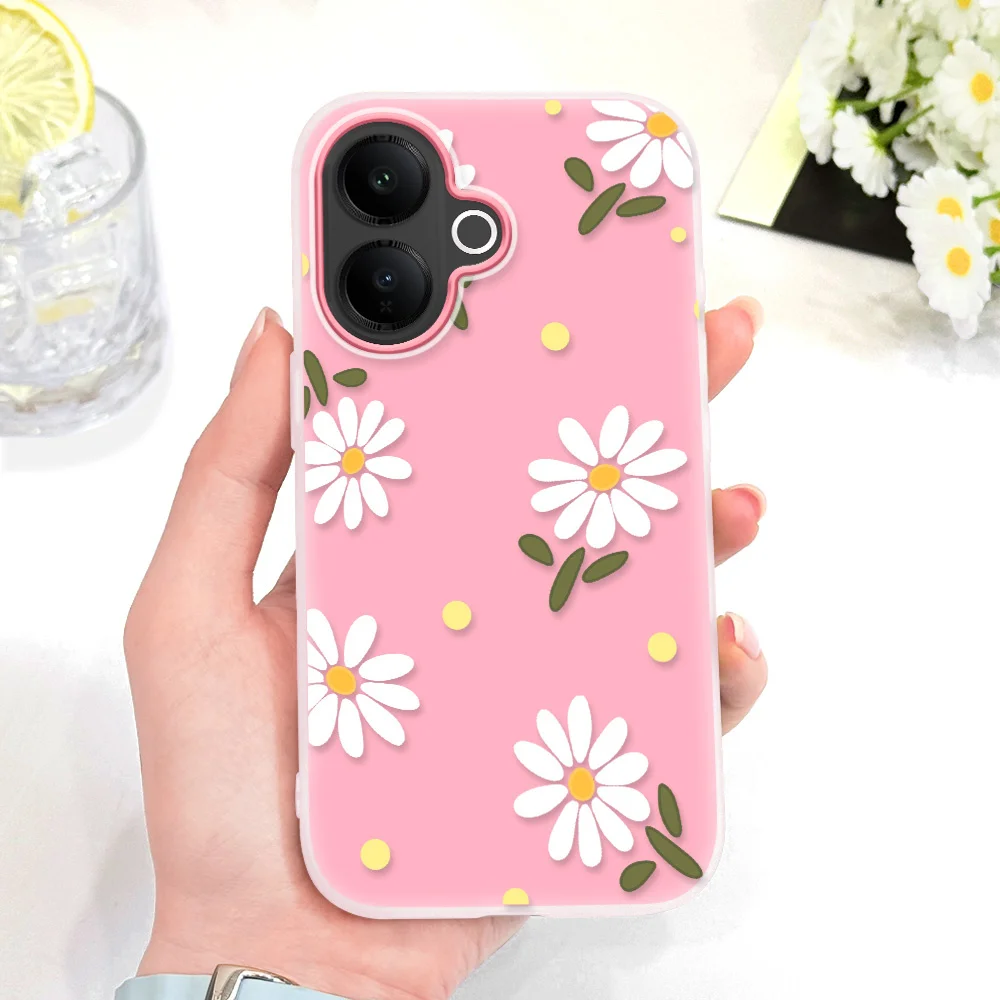 Candy Colored Dancing Daisies Phone Case Cover