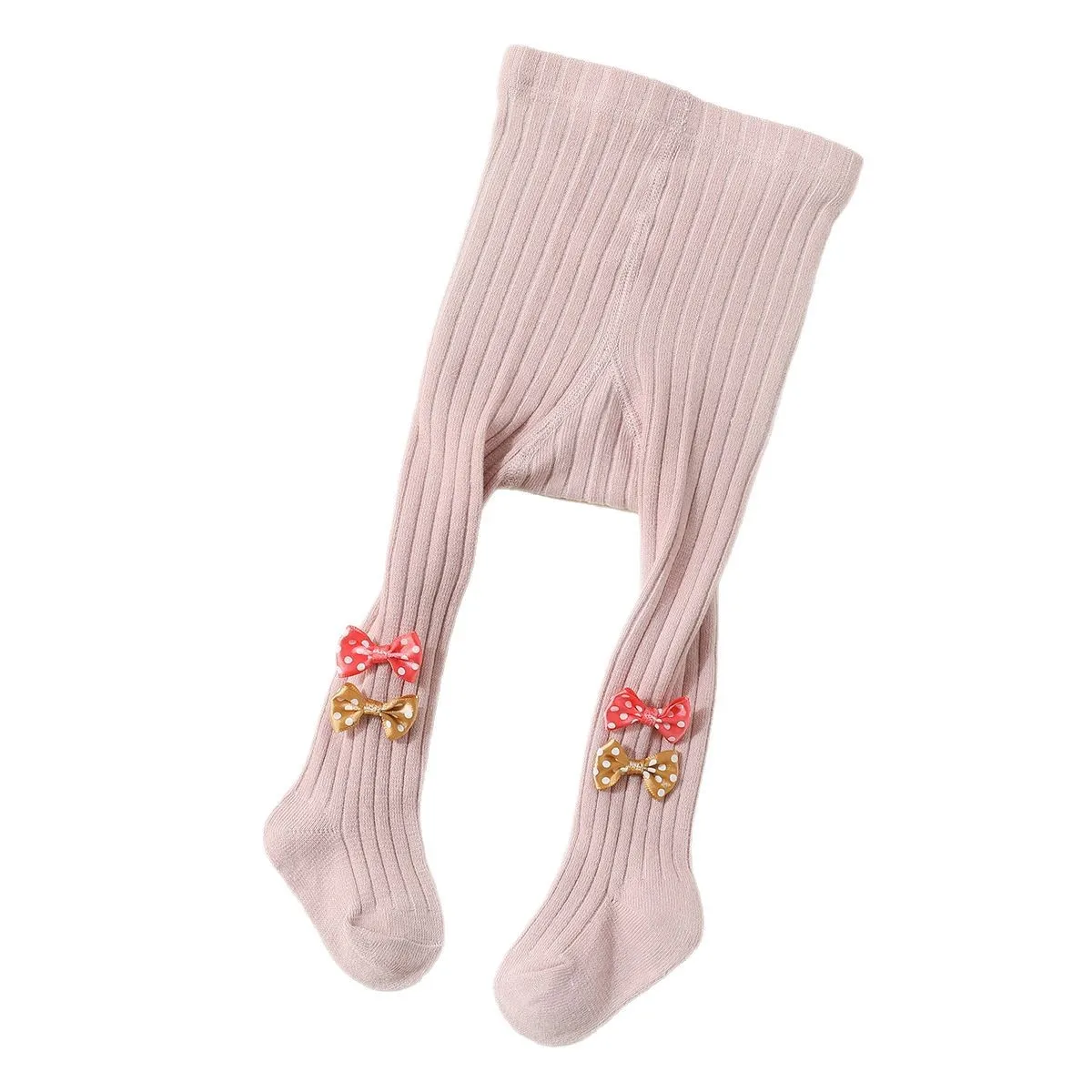 3PCS Children Girl Pantyhose Knitted Leggings Spring Autumn Clothes Elastic Waist Cute Stockings Slim Socks Tights Baby Items