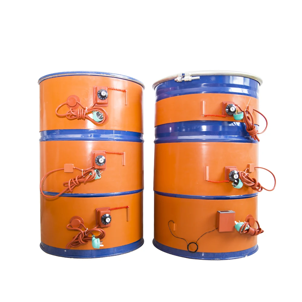 110V220V20200LSiliconeBandDrumHeatingBlanketOilTankHeater