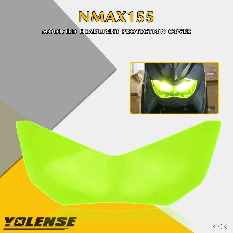 

For YAMAHA NMAX155 NMAX 155 N-MAX155 2020-2023 2022 Motorcycle Headlight Guard Head Light Shield Screen Lens Cover Protector