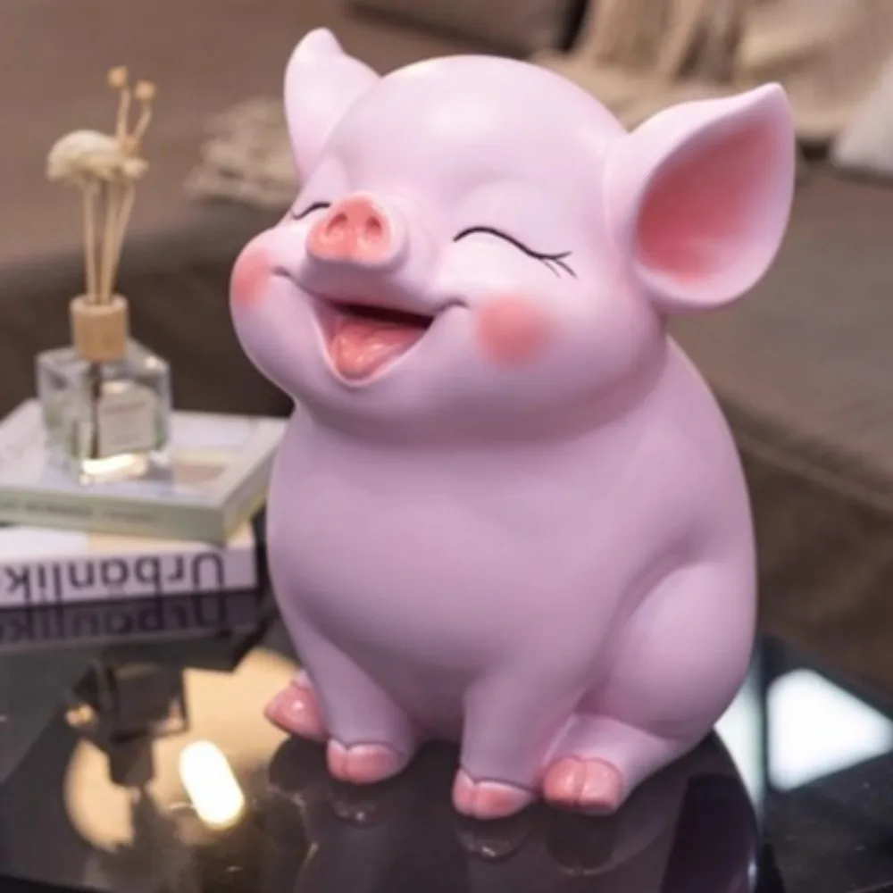 Durable Savings Tank Pig Piggy Bank Decorative Openable Zodiac Pig Ornaments Large Capacity Cartoon Animal Saving Box Kid Toy