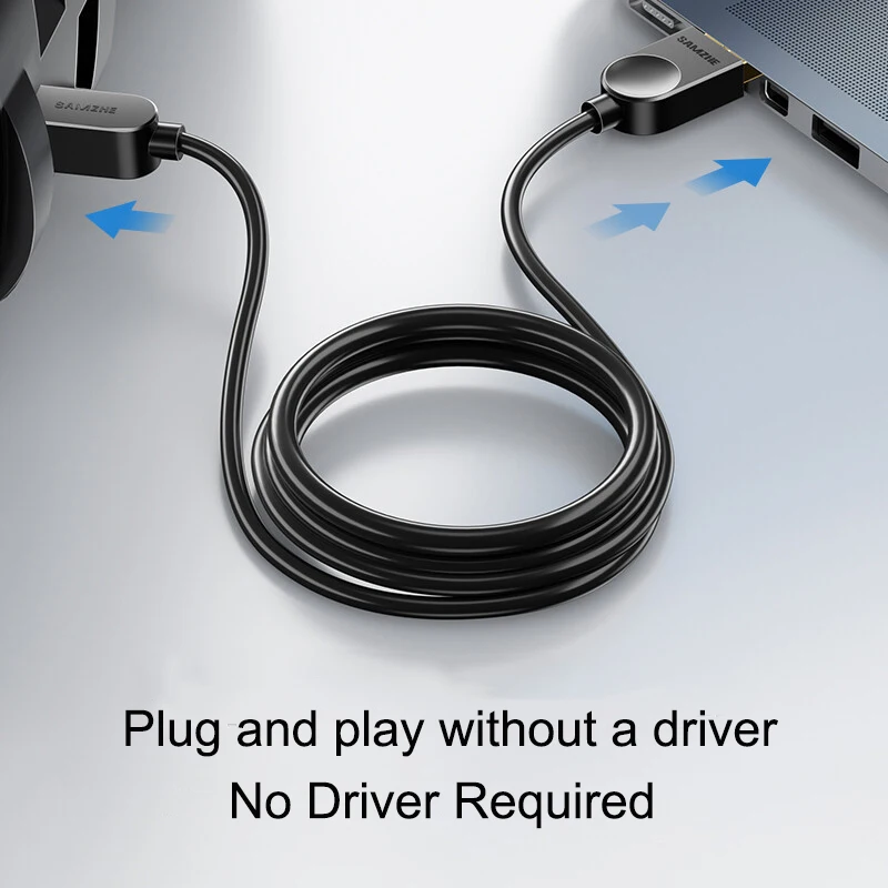 Samzhe – Câble Usb 2.0 Mâle Type-A Vers Type-B Pour Imprimante.